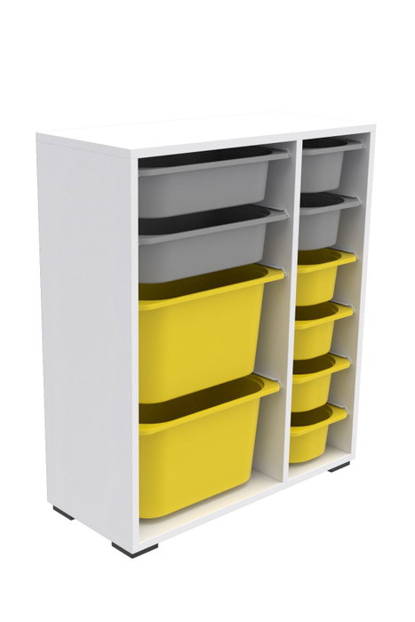 Hanah Home Zen 2D2K6U - Blanco, Gris, Amarillo